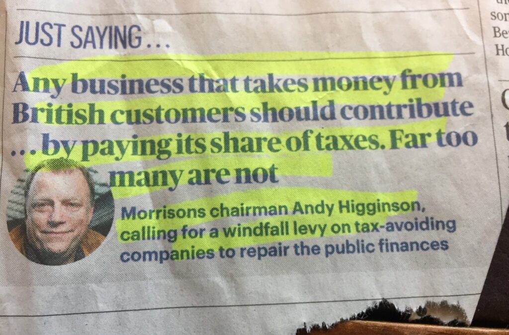 What a great thought.   Imagine if everyone paid their fair share, (and dismissed their greed) how much better off we would be as a nation!